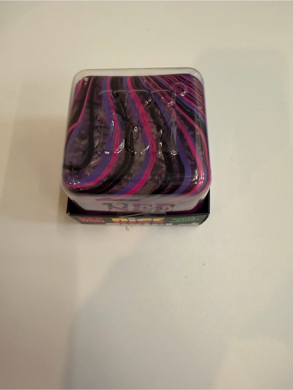 NeeDoh Nice Berg Swirl - Purple & Pink